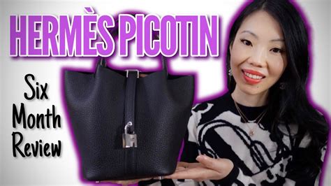 HERMES PICOTIN 18 REVIEW *is it worth it, what fits, wear and .